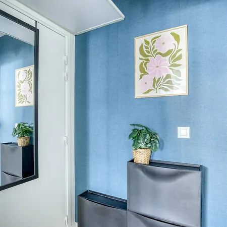 T2 Cosy Avec Parking - Aeroport D'orly 10 Min - Proche Paris Apartment