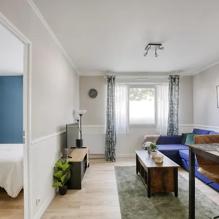 Apartment T2 Cosy Avec Parking - Aeroport D'orly 10 Min - Proche Paris
