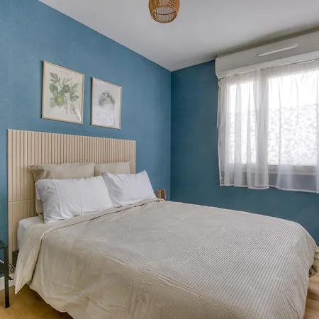 T2 Cosy Avec Parking - Aéroport D'orly 10 Min - Proche Paris Apartamento